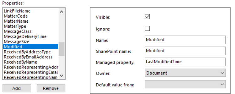 Document Properties