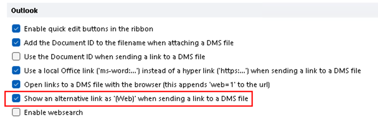 DMSconfigmgr-OutlookSettingsRemoveWebLink
