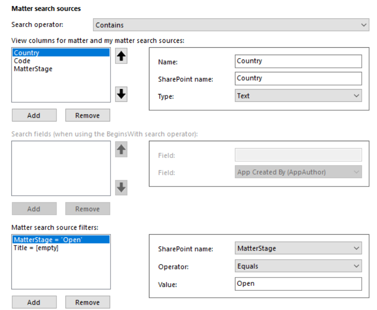 Filing Settings part two