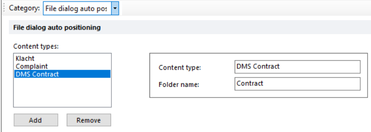 Folder Dialog autopositioning