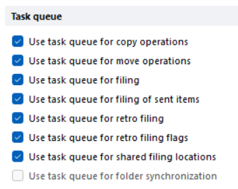 Task queue