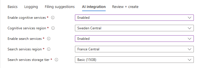 AI selection datacenters