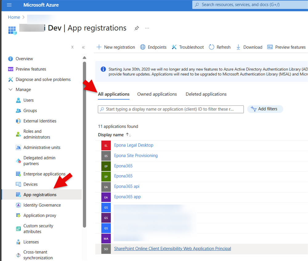 AppRegistrationsChanges
