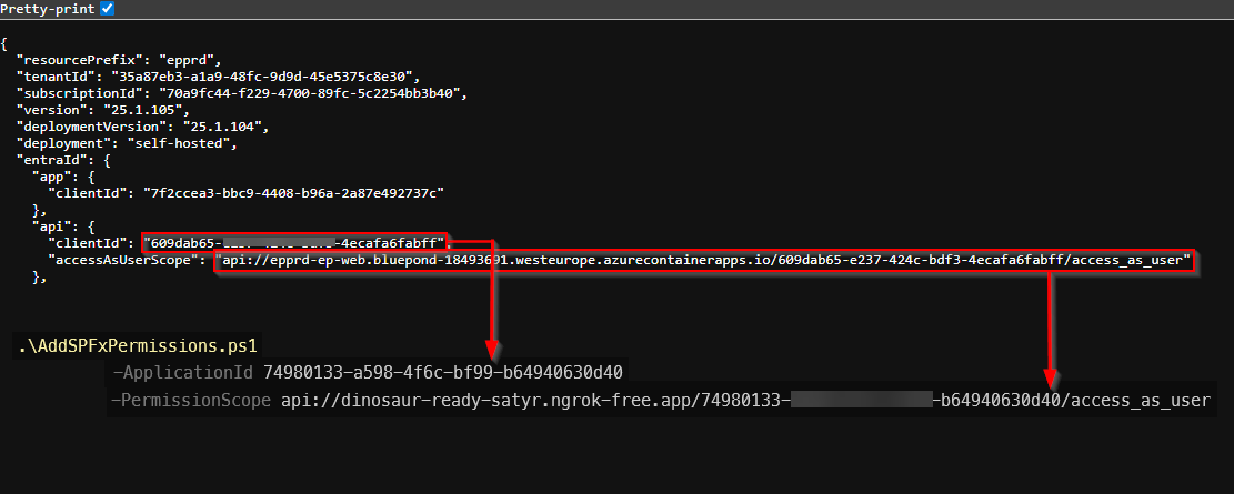 AskEpona Powershell script AddSPFxPermissions
